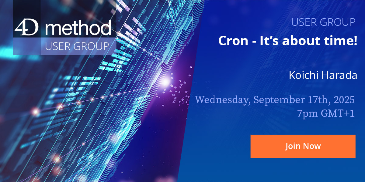 4D User Group - September 2025