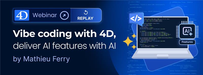 Vibe Coding with 4D